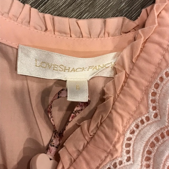 NWT LoveShackFancy Mochi Bubble Bath Pink Sleeveless Mini Dress Size 6 - Picture 11 of 13